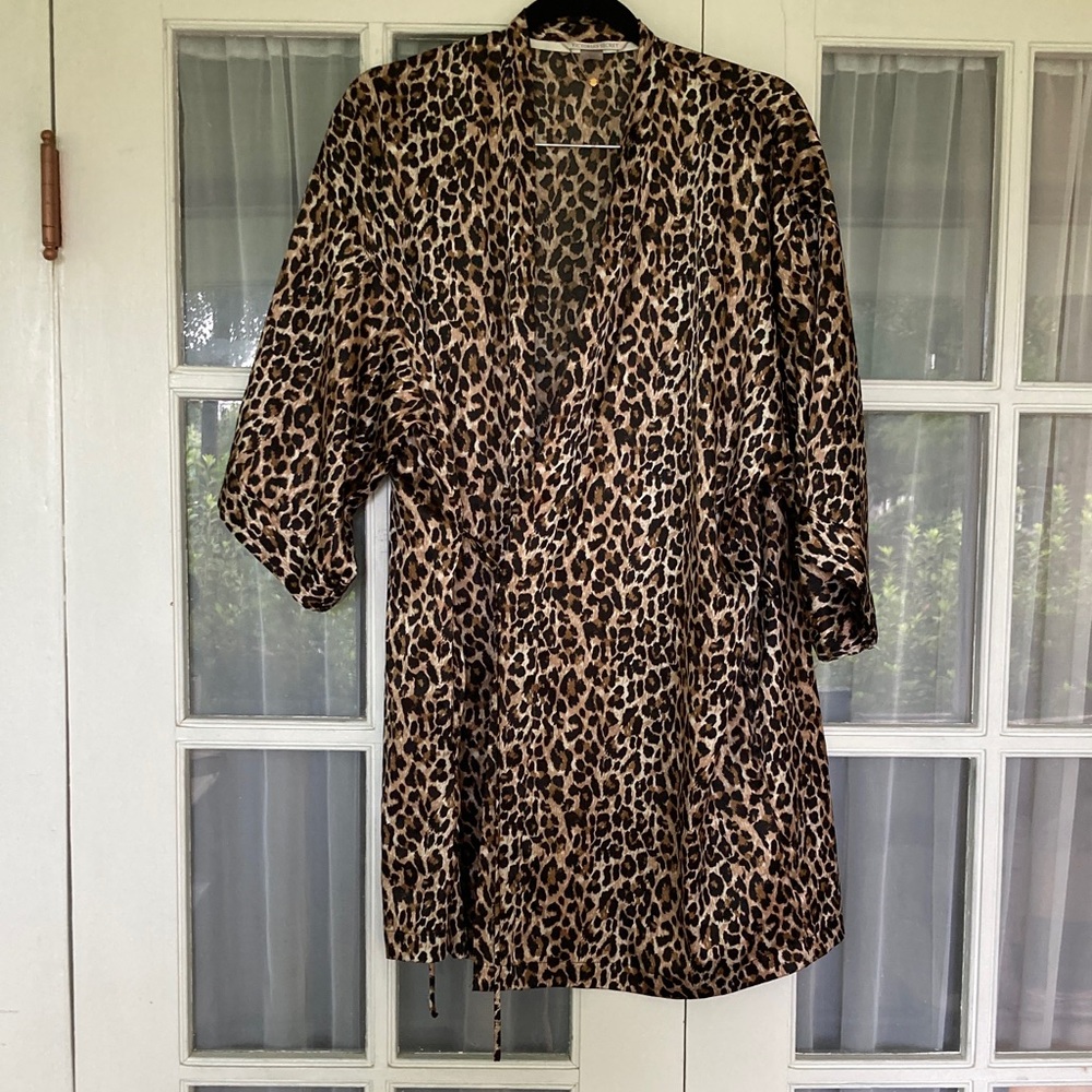 Victoria's Secret Animal Print Robe